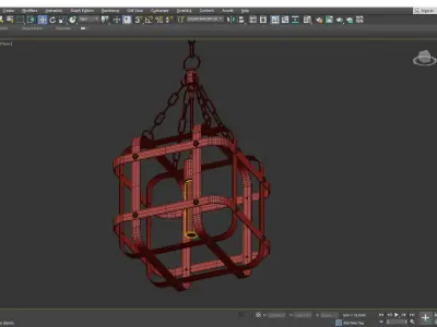Colchester Pendant Light Low-poly 3D model