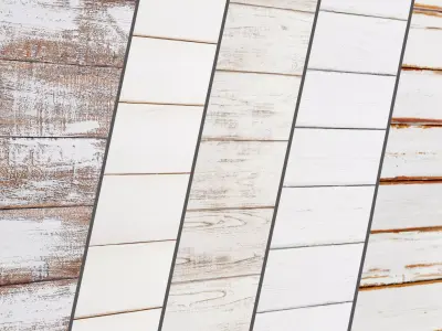 Wooden Plank Collection 3D model