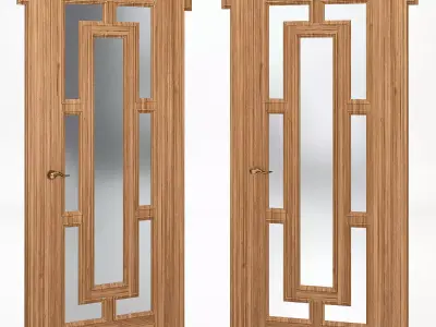 Interior Doors  3d model Low-poly 3D model