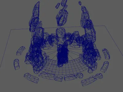 Hero Display Platform Low-poly 3D model purchase