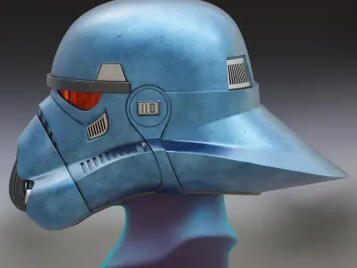 Dark Trooper Phase Zero 3D print model