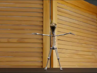 ROBOT ANIMATION  3D model