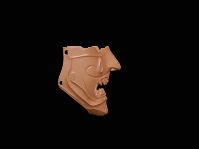 ONI Mask 3D print model