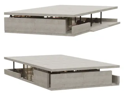 Cafe  Restaurant with a terrace 1 3D model