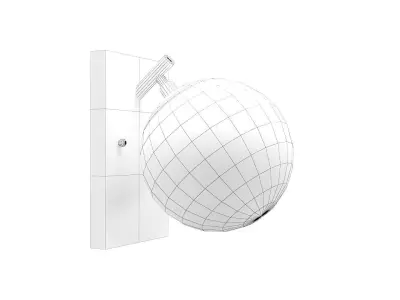 Mod 1-light Bath Vanity Wall Light P2850 3D model
