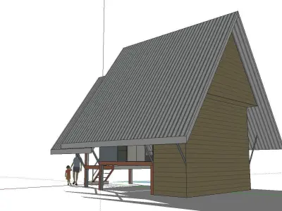 Creative Design-Holiday Cabin-086 3D model
