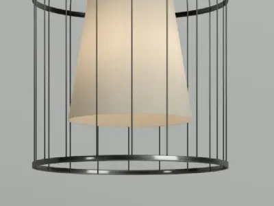 Hanging Lamp LOFT HOUSE P-71 3D model