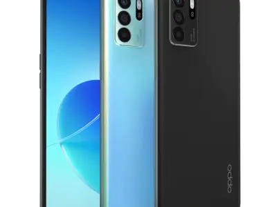 Oppo Reno6 Z Full Color 3D model