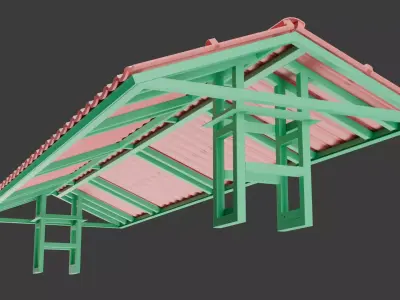 Door cap model 3d  3D model