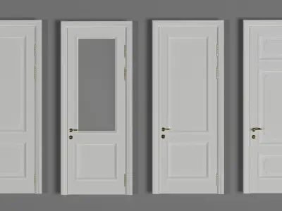 Doors four 3D model