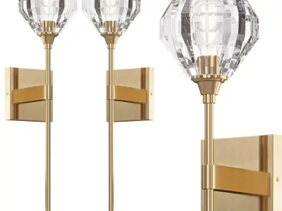Amoroso Wall Sconce By Arhaus 3D model
