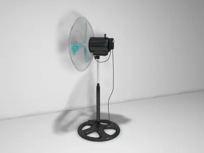 Floor Standing Fan 3D model
