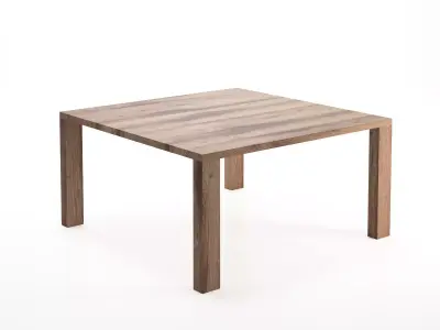 DS 777 Dining Table Wood 3D model