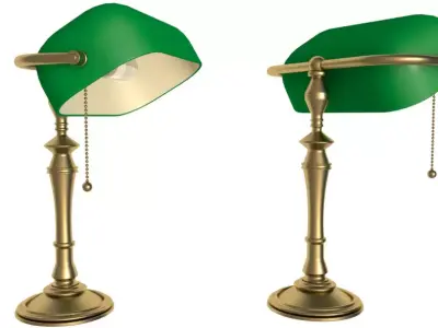 Desk Lamp 3D model 16