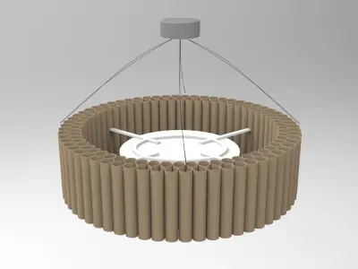 Ceiling object Low-poly 3D model