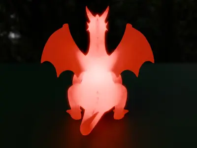 Dragon Indirect Lighting 3D model