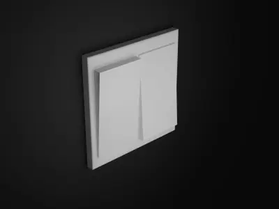 Light switch Free 3D model