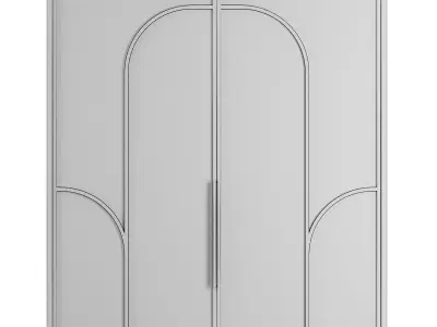 Entrance door set134 3D model