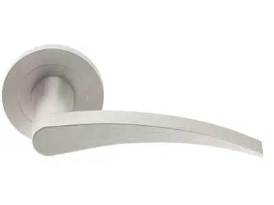  Eurospec Volantes Satin Stainless Steel Door Handle 3D model