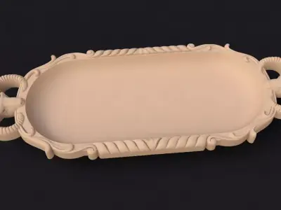 food tray 3D model purchase