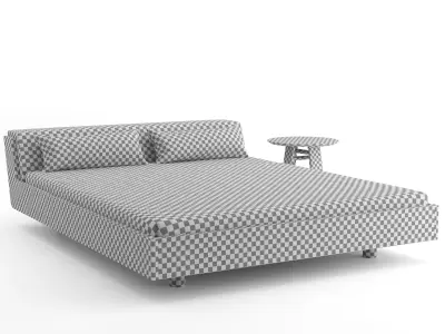 FUSION BED by Zeitraum 3D model