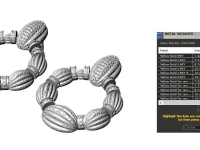 Earring 09 3D print model