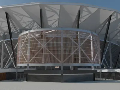 Bankwest stadium 3D model