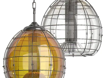 Bernoulli Pendant set by TIMOTHY OULTON 3D model