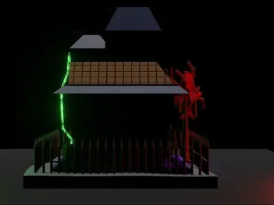 Haunted house  3D model