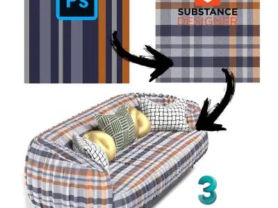 How to Create Fabric Material in Substance Designer Texture