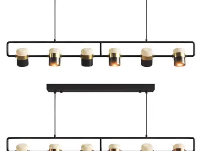 Ling PL6 Pendant Seeddesign 3D model