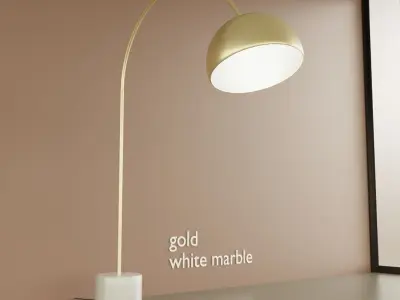 Floor lamp collection  3D model