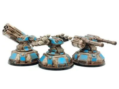 Tempest legion and Black Knights - Euphractus Support Vehicle 3D print model