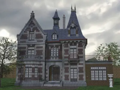 Abandoned Mansion  3D model