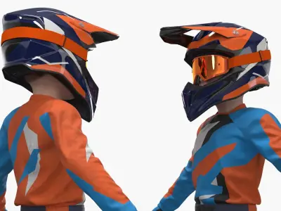  Mini Cross Child Rider Muddy Orange 