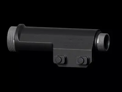 REPTILIA TORCH 18650 M-LOK LIGHT BODY Free low-poly 3D model