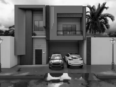 small house 3D model