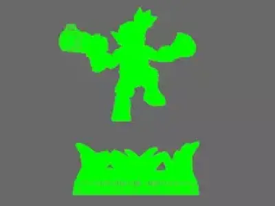 Space Orcs Musty-K-Zoomie Beast Tamer 3D print model