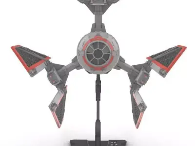 STAR WARS TIE DEFENDER ELITE 3D print model
