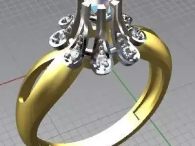 LIGHT RING 3D model 3D model