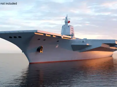  Fujian CV 18 Chinese Aircraft Carrier 