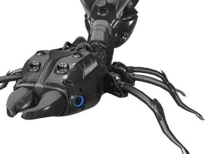   Ant  Robot  Sci-fi Low-poly 3D model