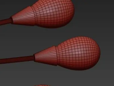 Original Sputnik Kronleuchter 3D model