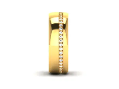 Women Ring  Render 3dm STL OBJ FBX Details 3D print model 170