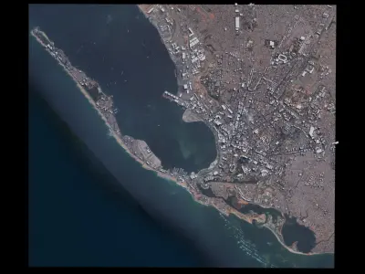 Luanda - Angola 3D model