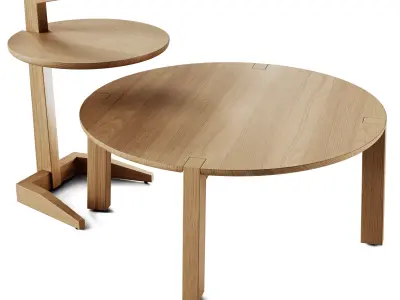 Rolf Benz Coffee and Side Tables 948 3D model