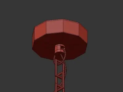 Garrison Pendant 3D model