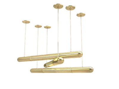 chandelier tube 3D model