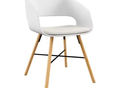 chair Luna 3D model