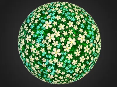 Stylized Nature Vol 113 - Hand Painted Textures Texture